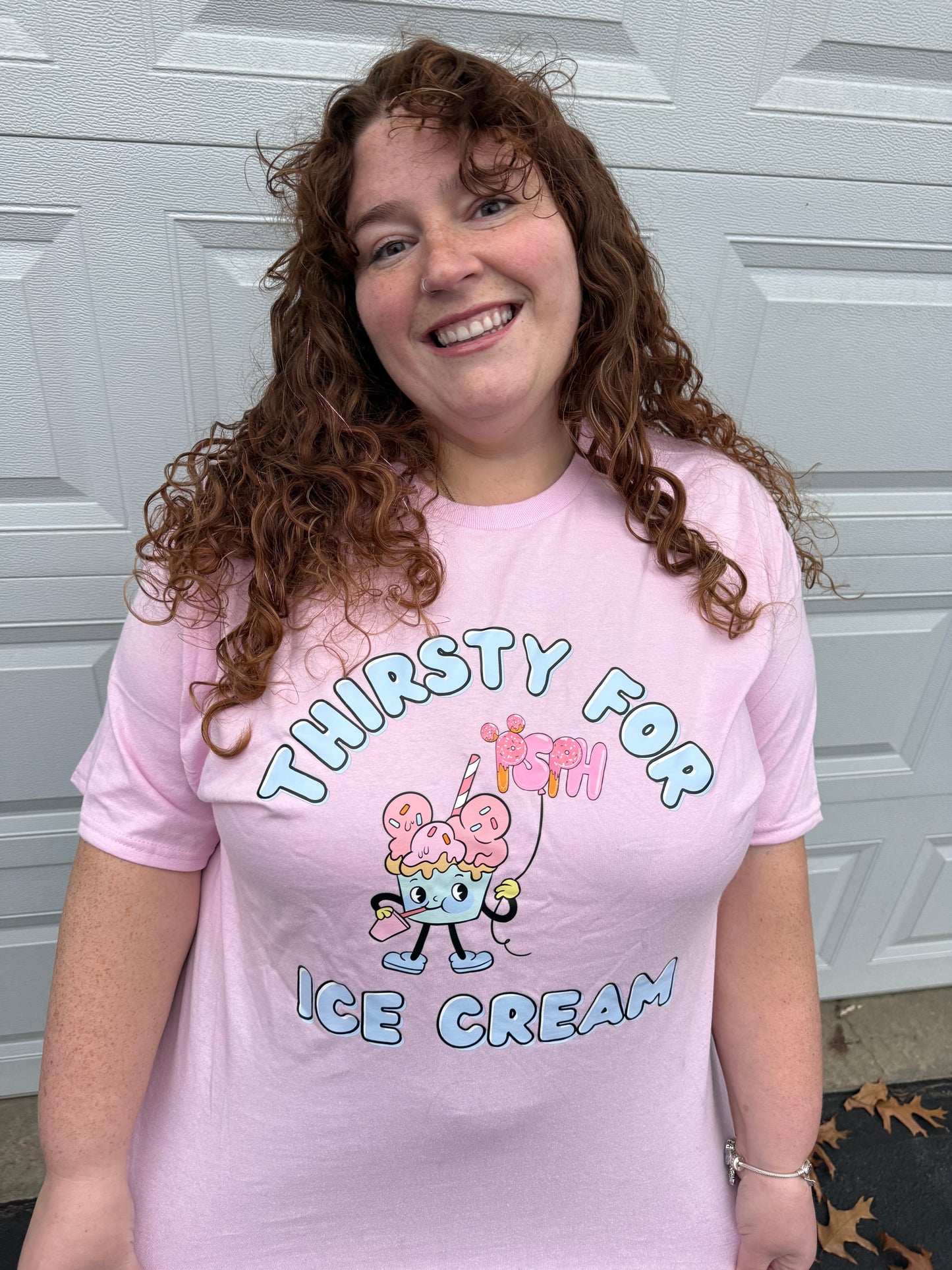 Thirsty for Ice Cream tee shirt