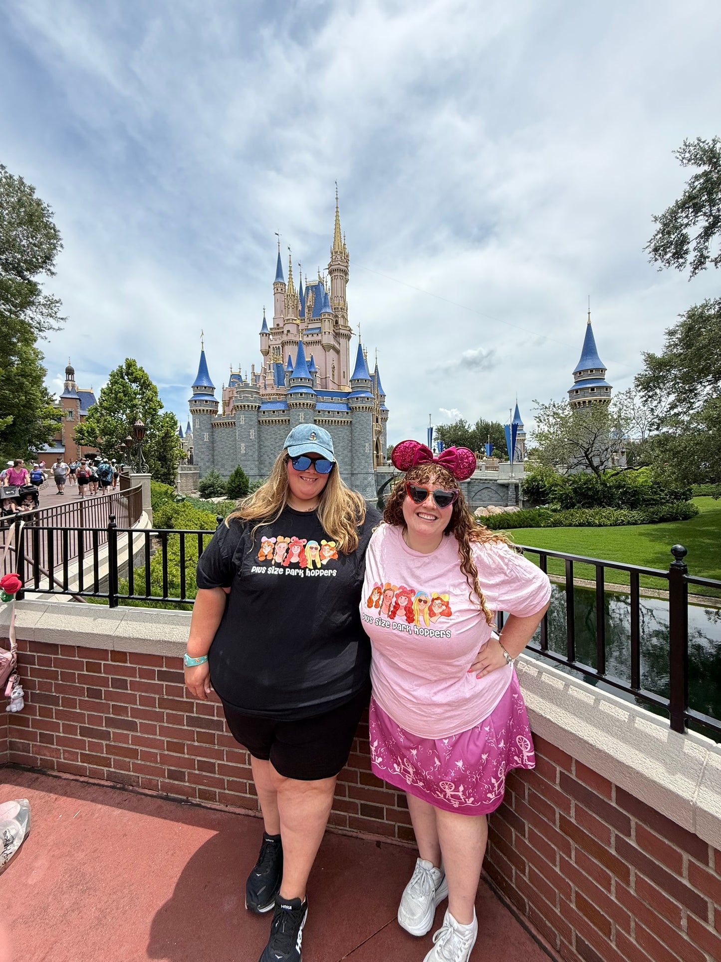 Plus Size Park Hoppers Cartoon Tee