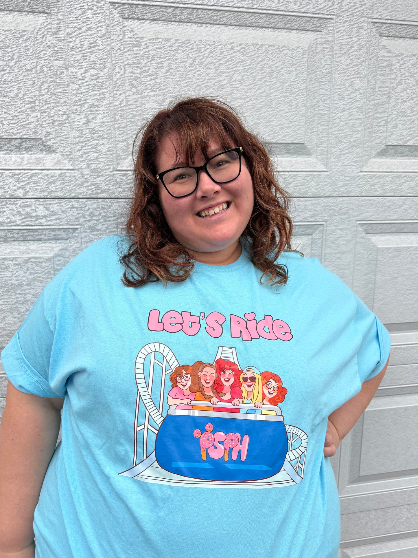 Let's Ride tee shirt