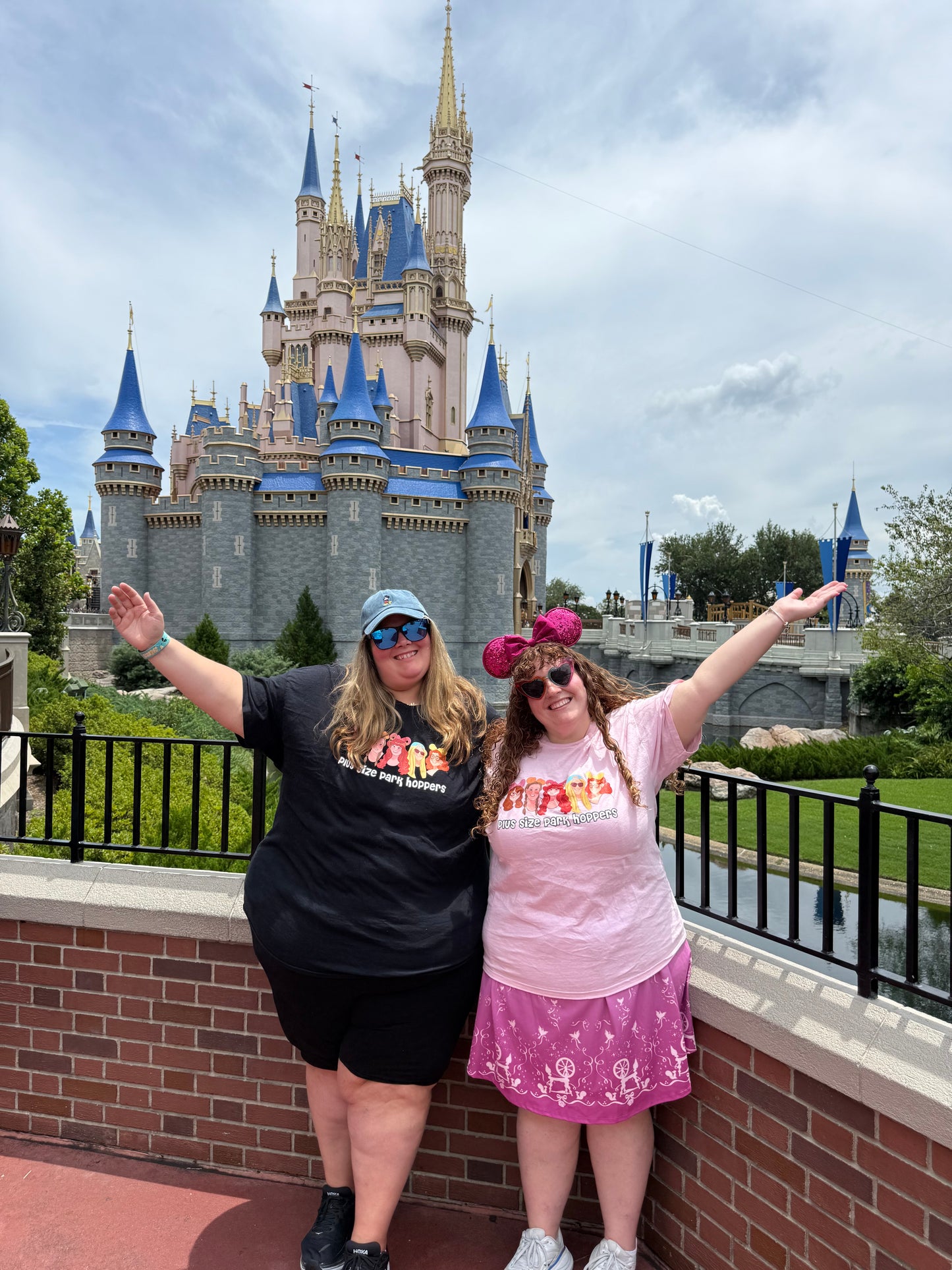 Plus Size Park Hoppers Cartoon Tee