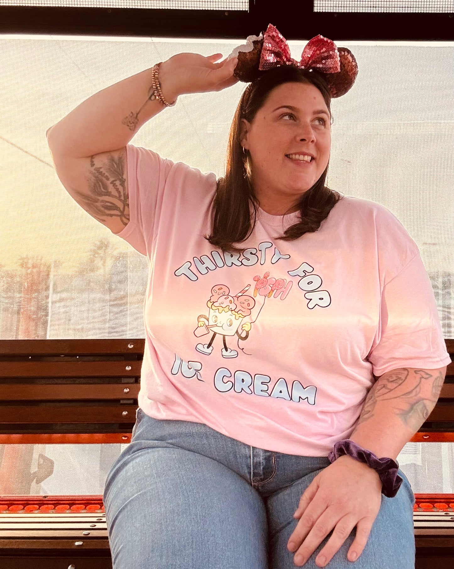 Thirsty for Ice Cream tee shirt
