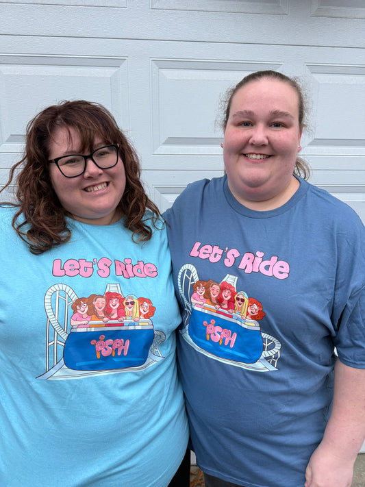 Let's Ride tee shirt