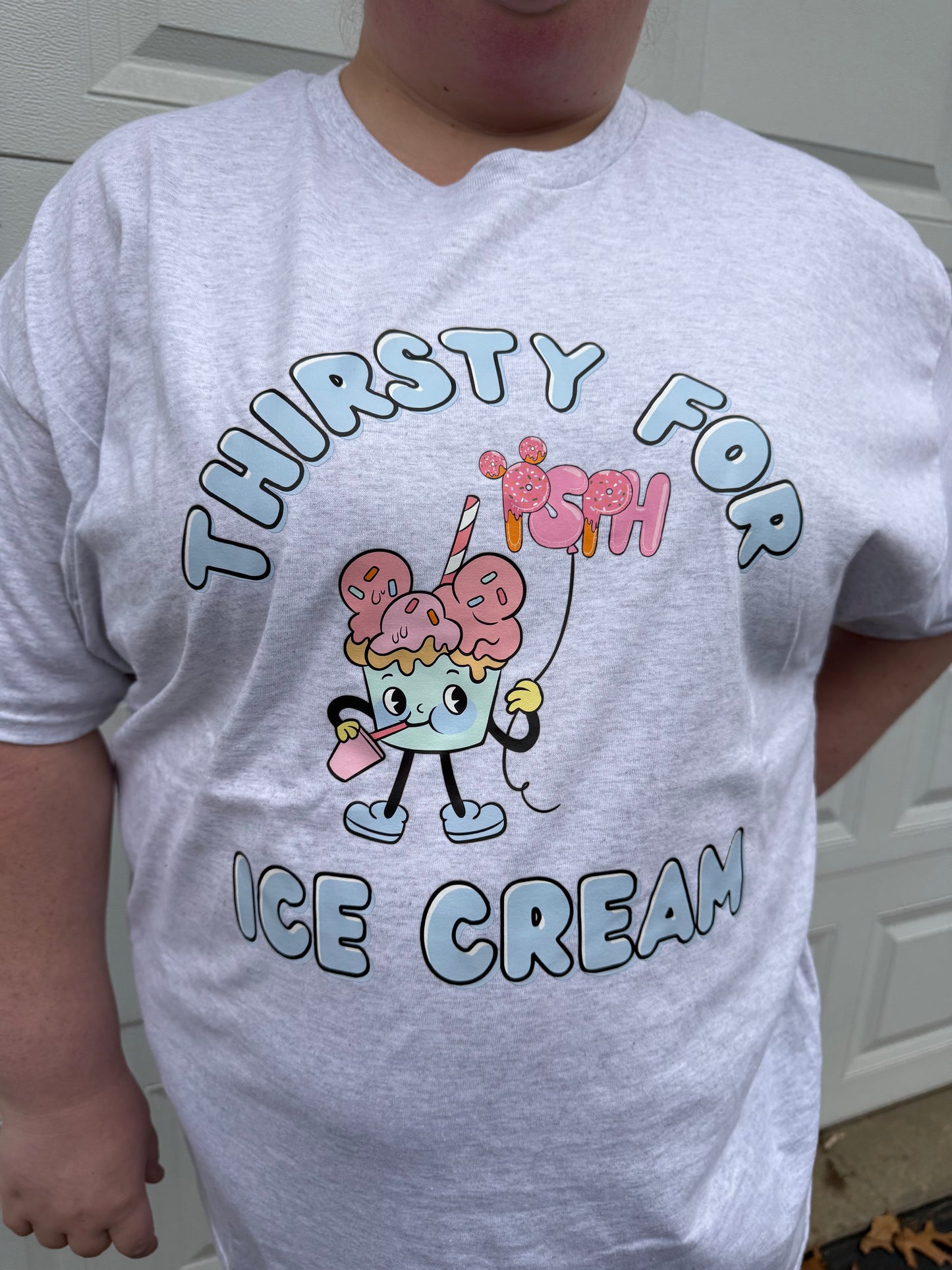 Thirsty for Ice Cream tee shirt