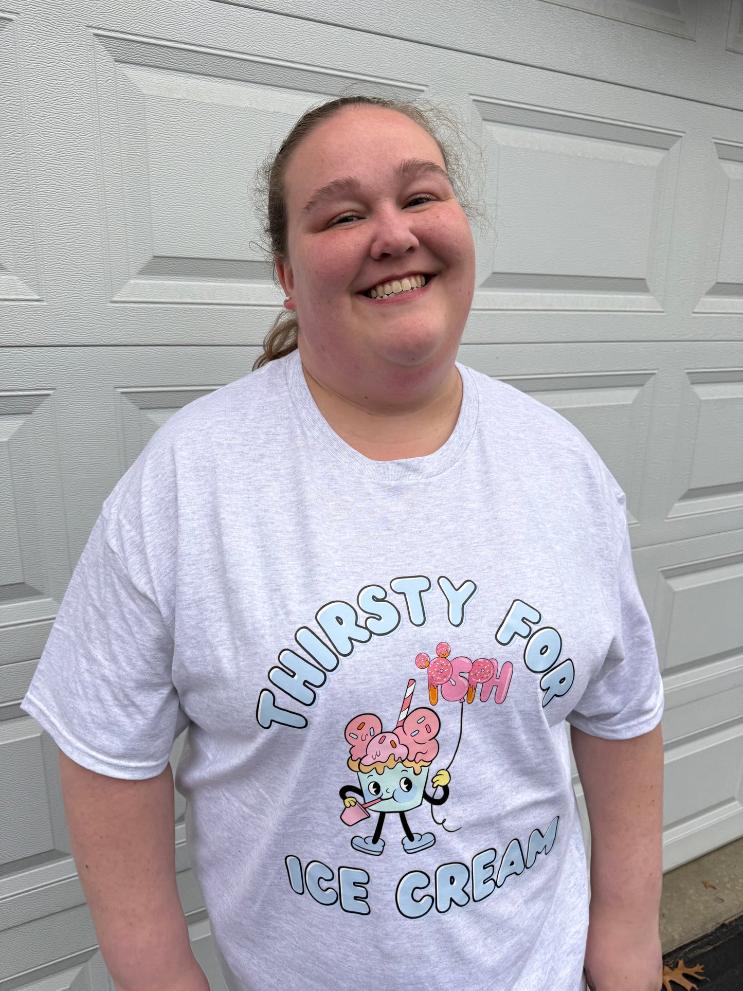 Thirsty for Ice Cream tee shirt