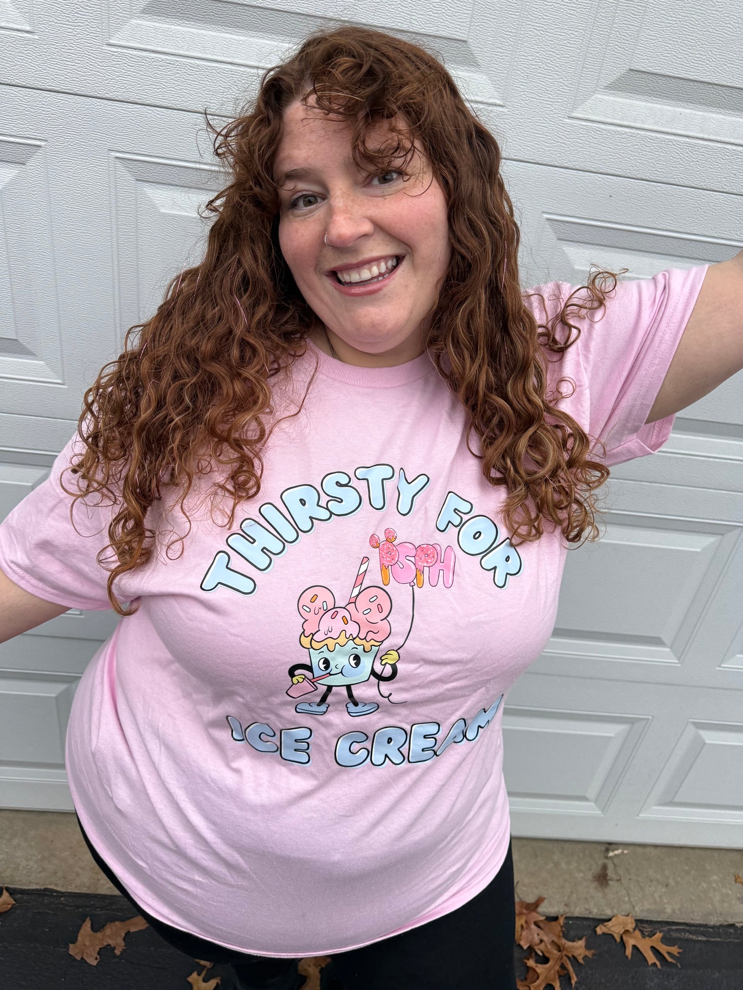 Thirsty for Ice Cream tee shirt