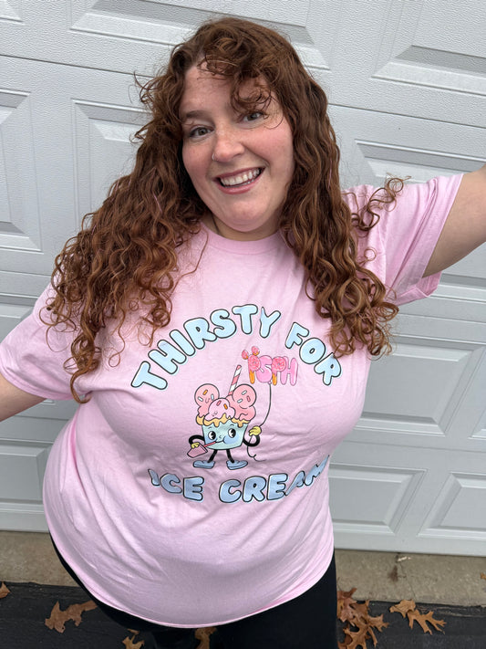 Thirsty for Ice Cream tee shirt